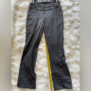 Grey Bootcut Trousers- Sz: 0